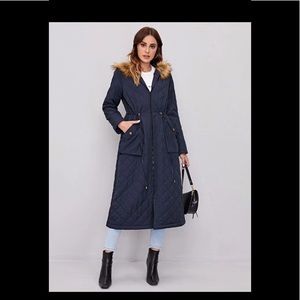 Shein Fashion Winter Korean Coat